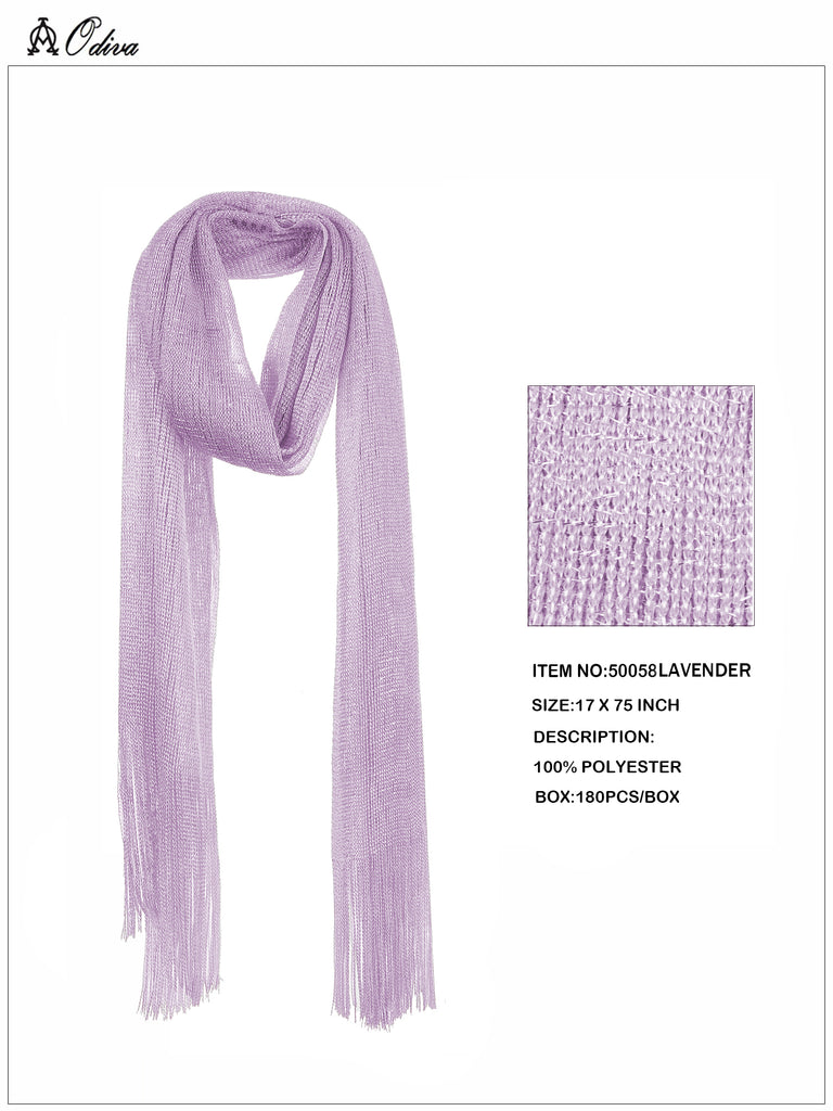 Shimmering Scarf-Lavender