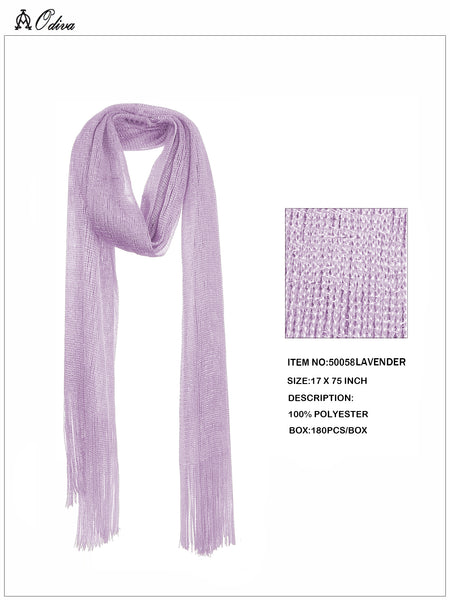 Shimmering Scarf-Lavender