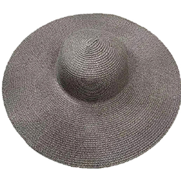 Floppy Foldable Beach Sun Hat-Dk.Grey