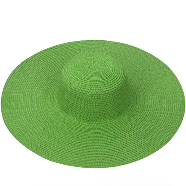 Floppy Foldable Beach Sun Hat-Olive